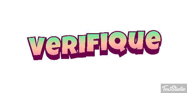 Verifique Text effect