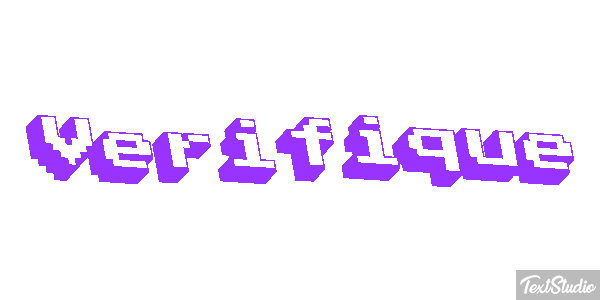 Verifique Text effect