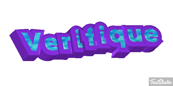 Verifique Text effect