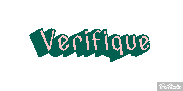 Verifique Text effect