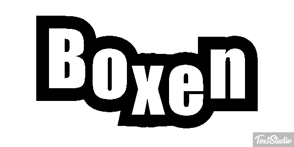 Boxen Texteffekt