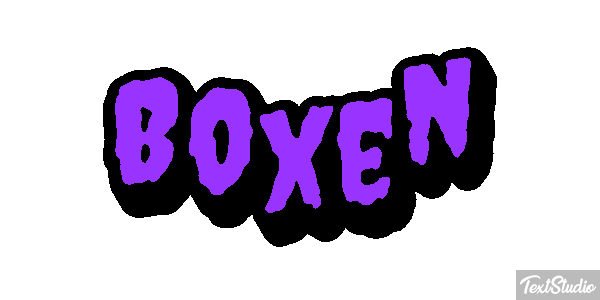 Boxen Texteffekt