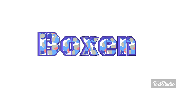 Boxen Texteffekt