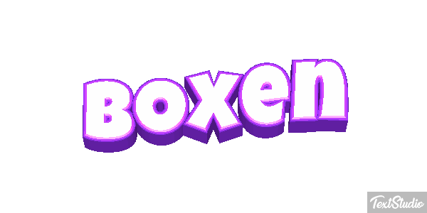 Boxen Texteffekt