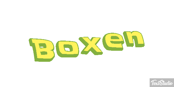 Boxen Texteffekt