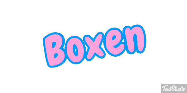Boxen Texteffekt