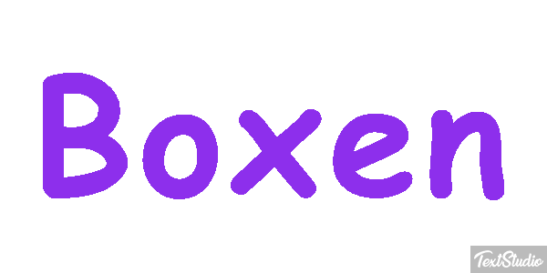 Boxen Texteffekt