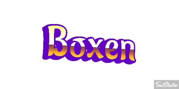 Boxen Texteffekt