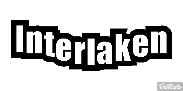 Interlaken Texteffekt