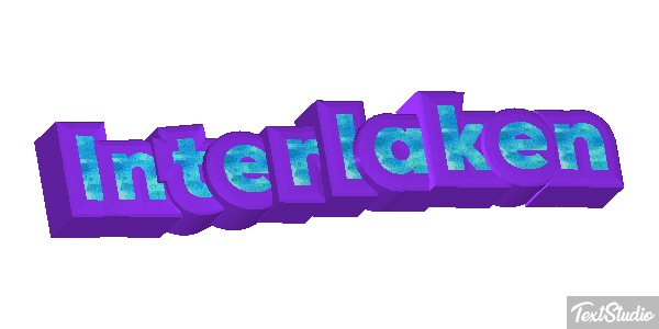 Interlaken Texteffekt