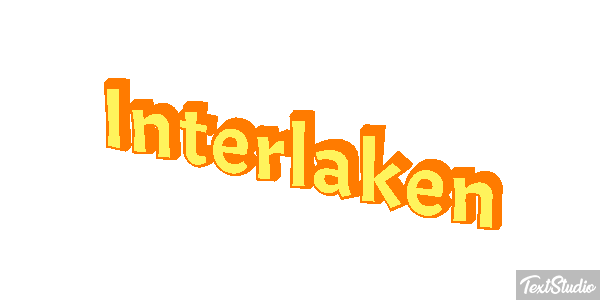 Interlaken Texteffekt