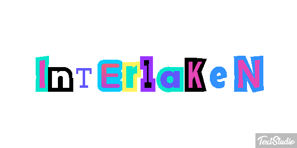 Interlaken Texteffekt