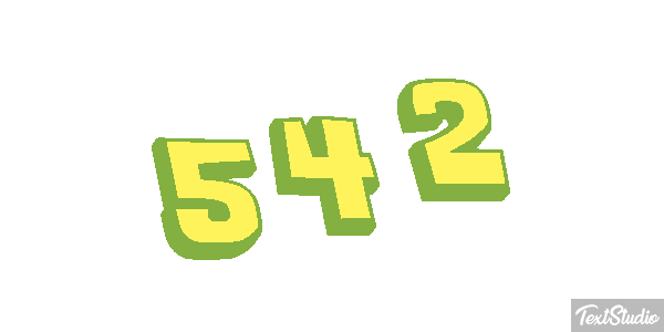 542 Efecto de texto