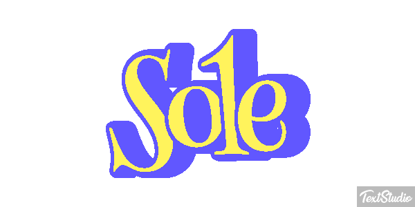 Sole Texteffekt