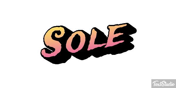 Sole Texteffekt