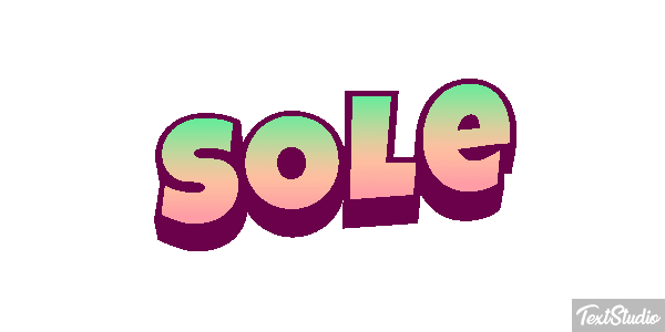 Sole Texteffekt
