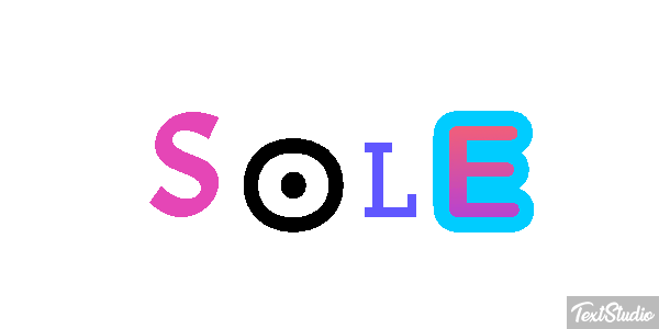 Sole Texteffekt