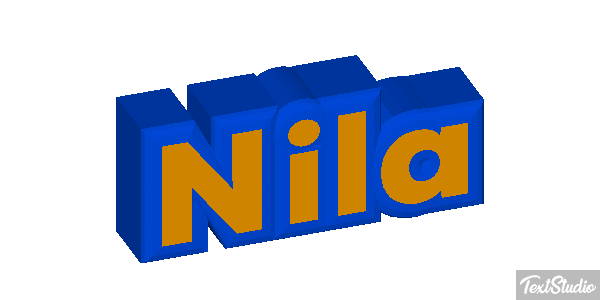 Nila Text effect