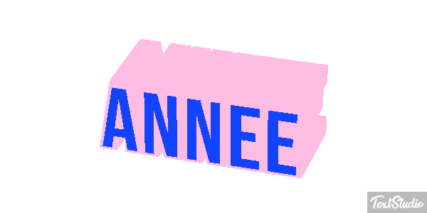 Année Текстовый эффект