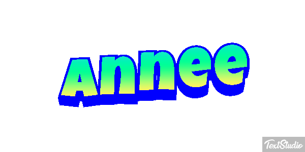 Année Текстовый эффект
