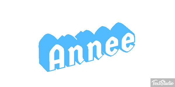 Année Текстовый эффект
