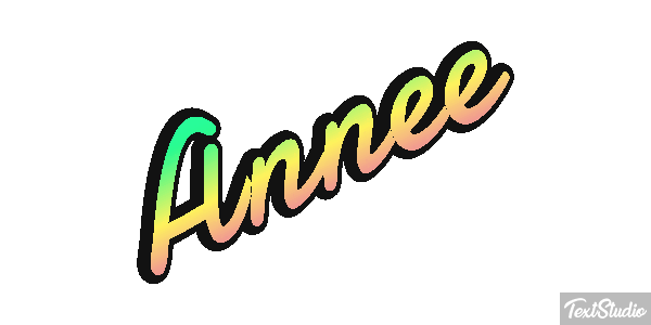 Année Текстовый эффект
