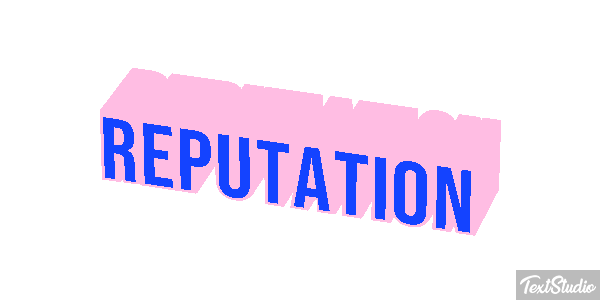 Reputation Text effect