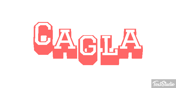 Cagla テキスト効果