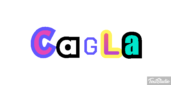 Cagla テキスト効果