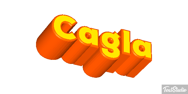 Cagla テキスト効果