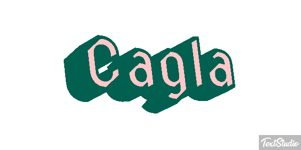 Cagla テキスト効果