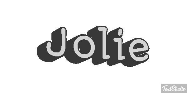 Jolie Efekt tekstowy
