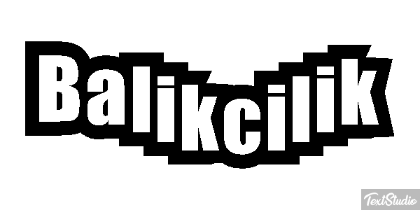 Balıkçılık Metin efekti