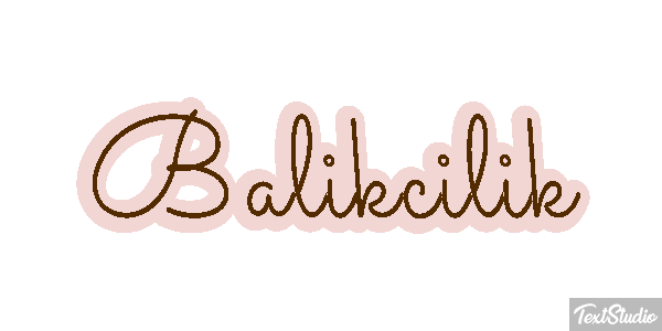Balıkçılık Metin efekti