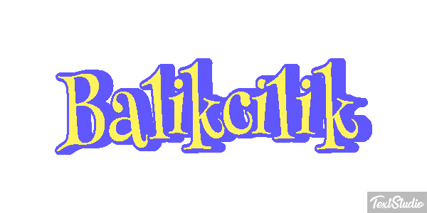Balıkçılık Metin efekti