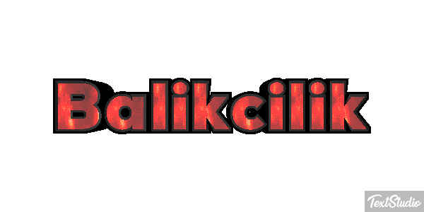 Balıkçılık Metin efekti