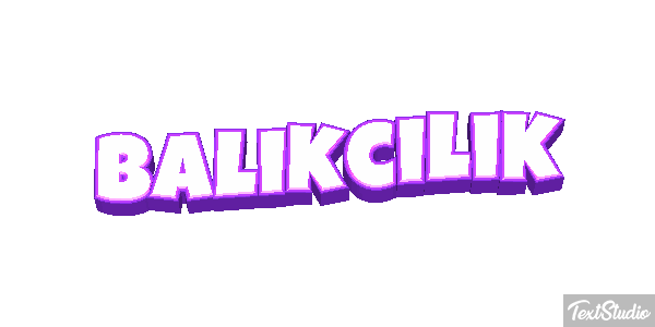 Balıkçılık Metin efekti