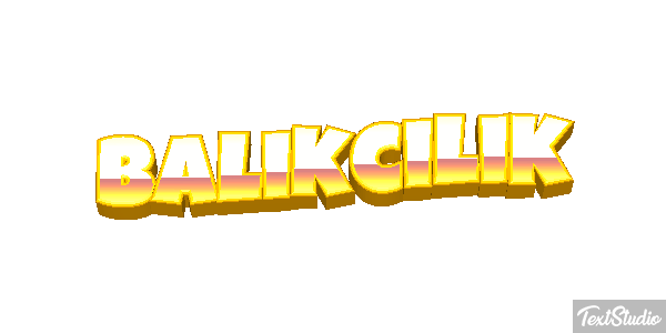 Balıkçılık Metin efekti