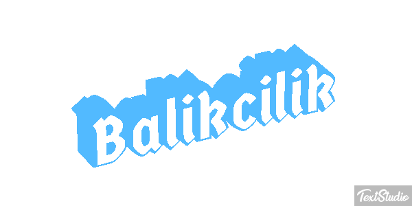 Balıkçılık Metin efekti