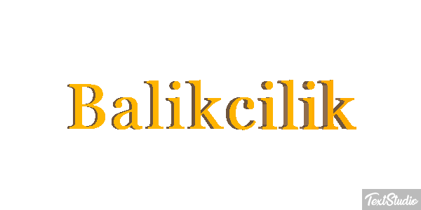 Balıkçılık Metin efekti