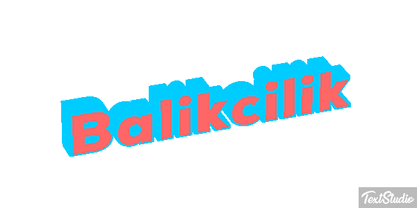 Balıkçılık Metin efekti