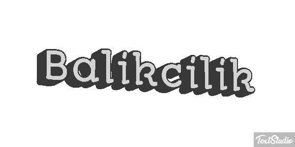 Balıkçılık Metin efekti