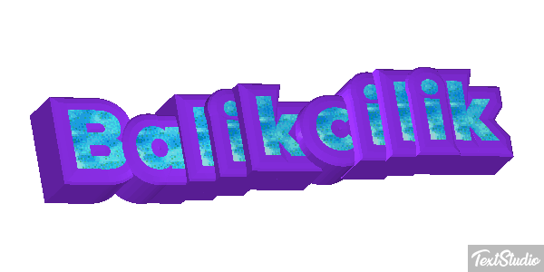 Balıkçılık Metin efekti