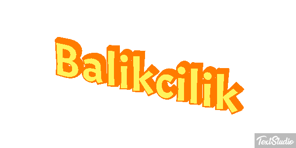 Balıkçılık Metin efekti