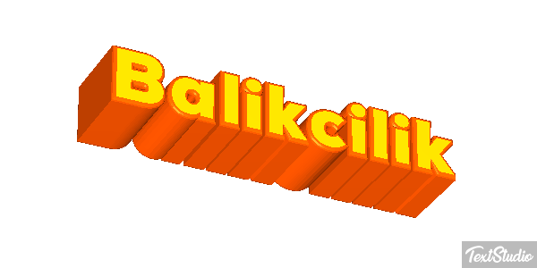 Balıkçılık Metin efekti