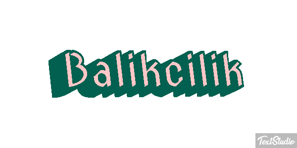 Balıkçılık Metin efekti