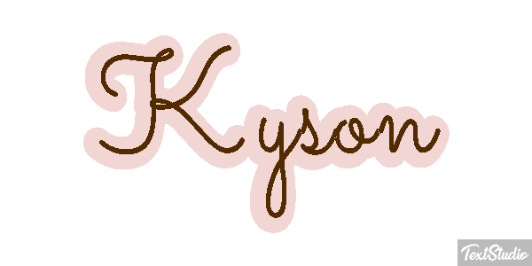 Kyson Tekst effect
