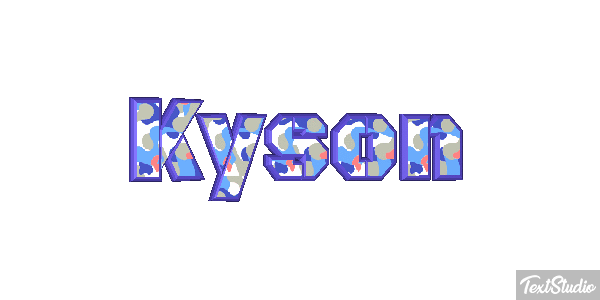 Kyson Tekst effect