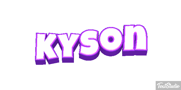 Kyson Tekst effect