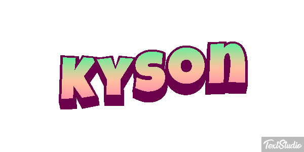 Kyson Tekst effect